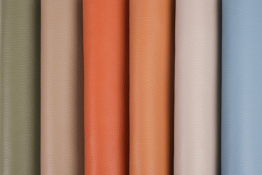 Soft-touch anti-stain faux leather para sa mga sofas